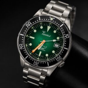 Squale 1521 Green Ray Bracelet